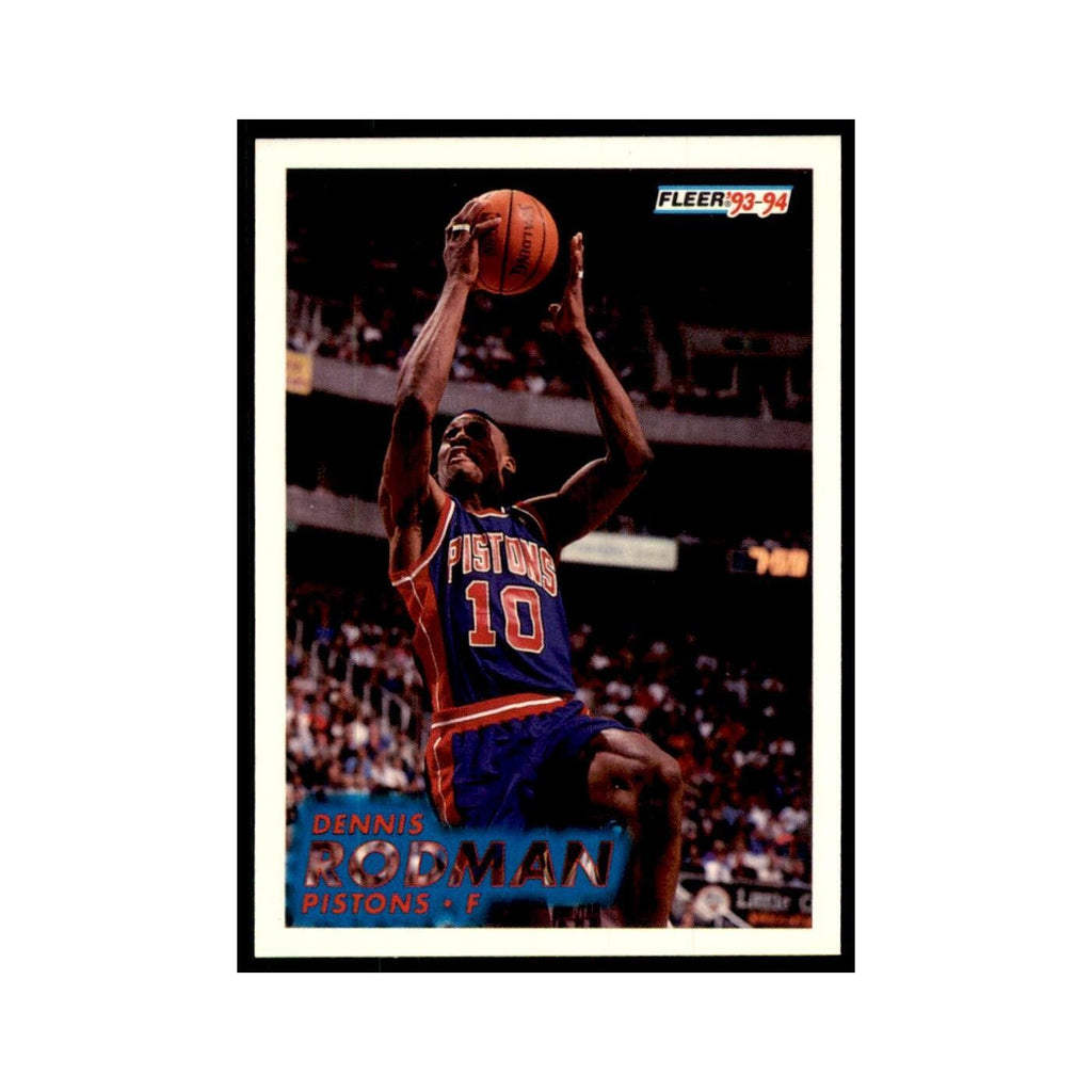 1993 Fleer Dennis Rodman Basketball Cards #64