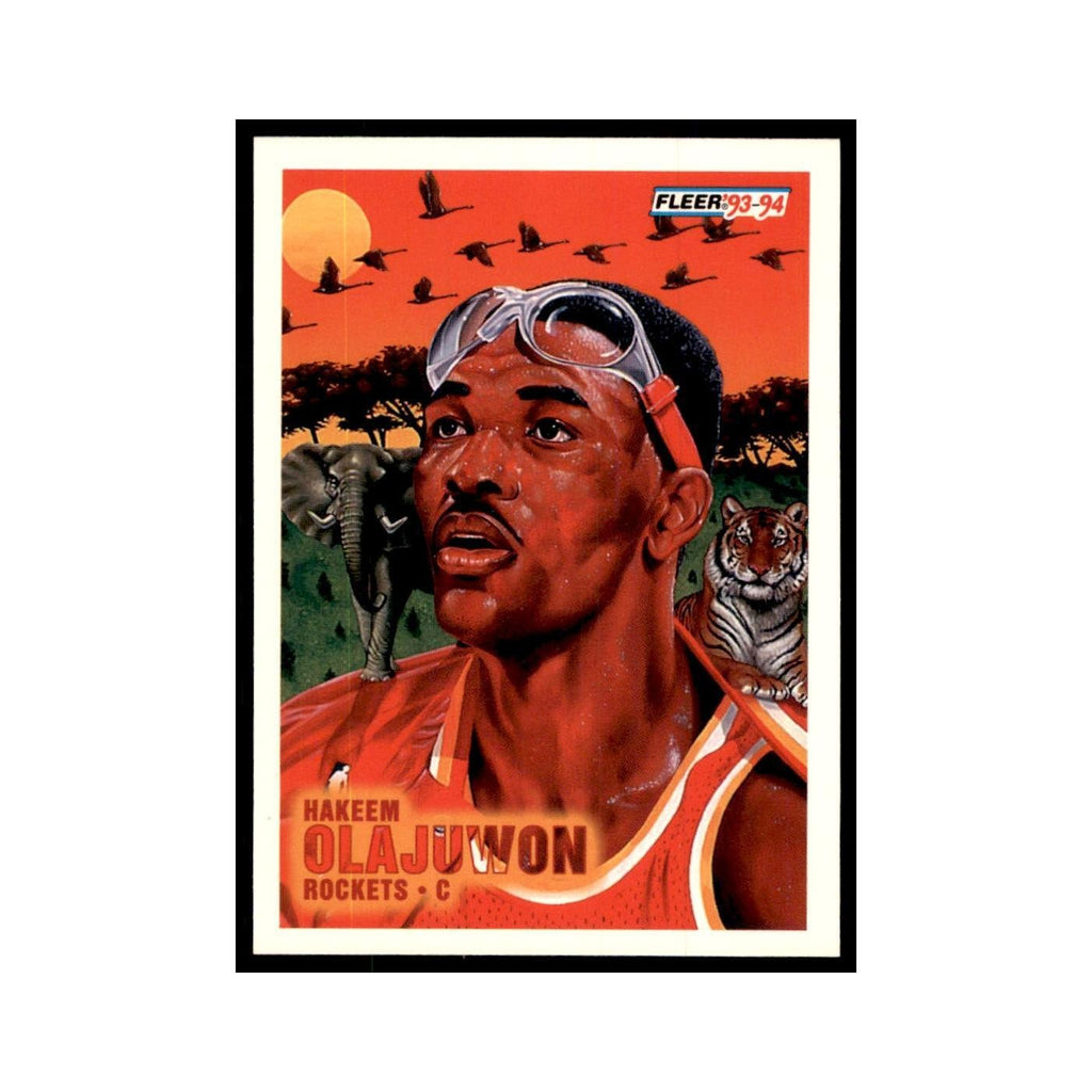 1993 Fleer Hakeem Olajuwon Basketball Cards #235