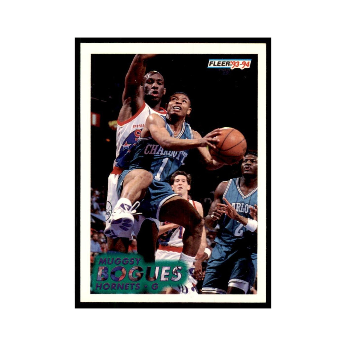 1993 Fleer Muggsy Bogues Basketball Cards #17