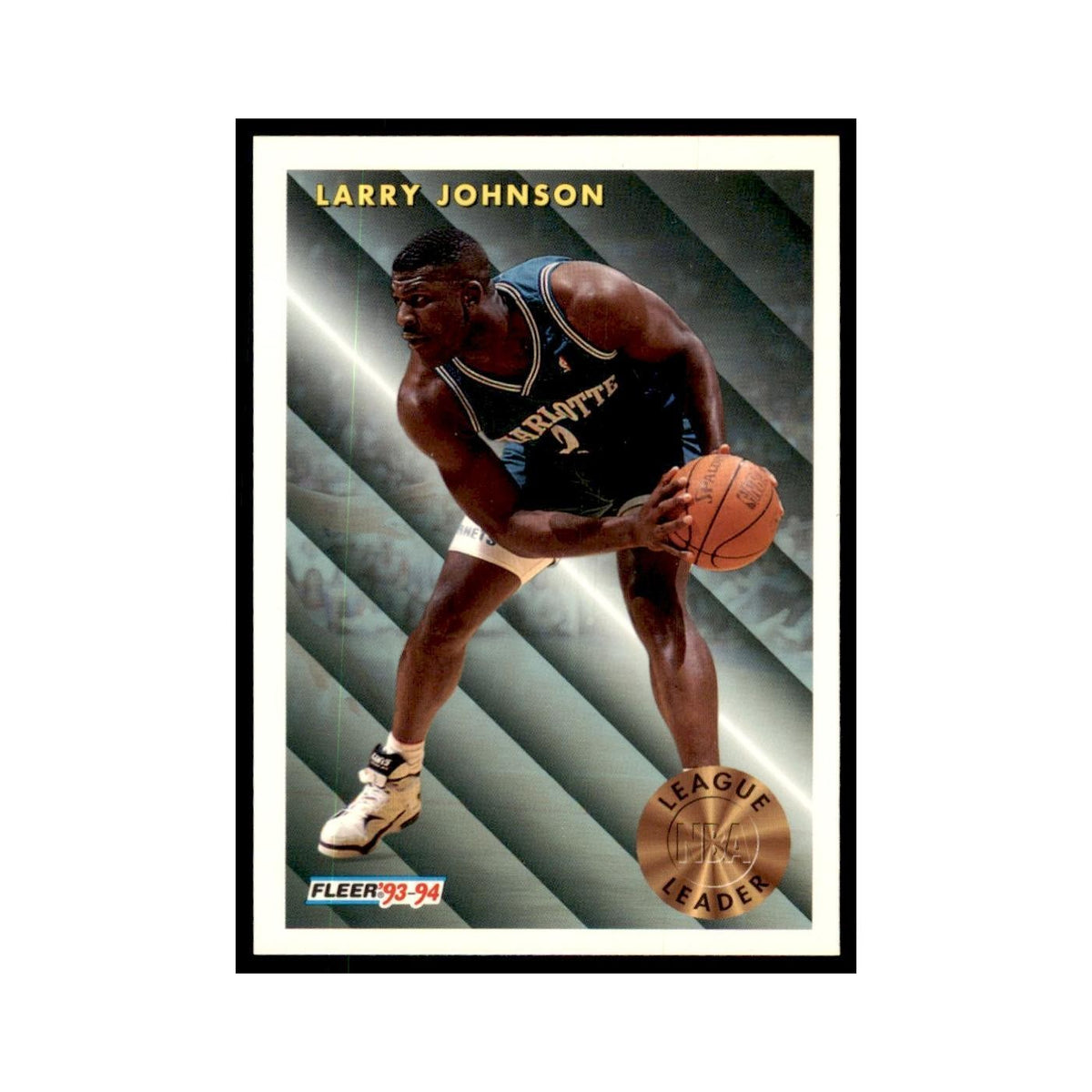 1993 Fleer Larry Johnson Basketball Cards #223