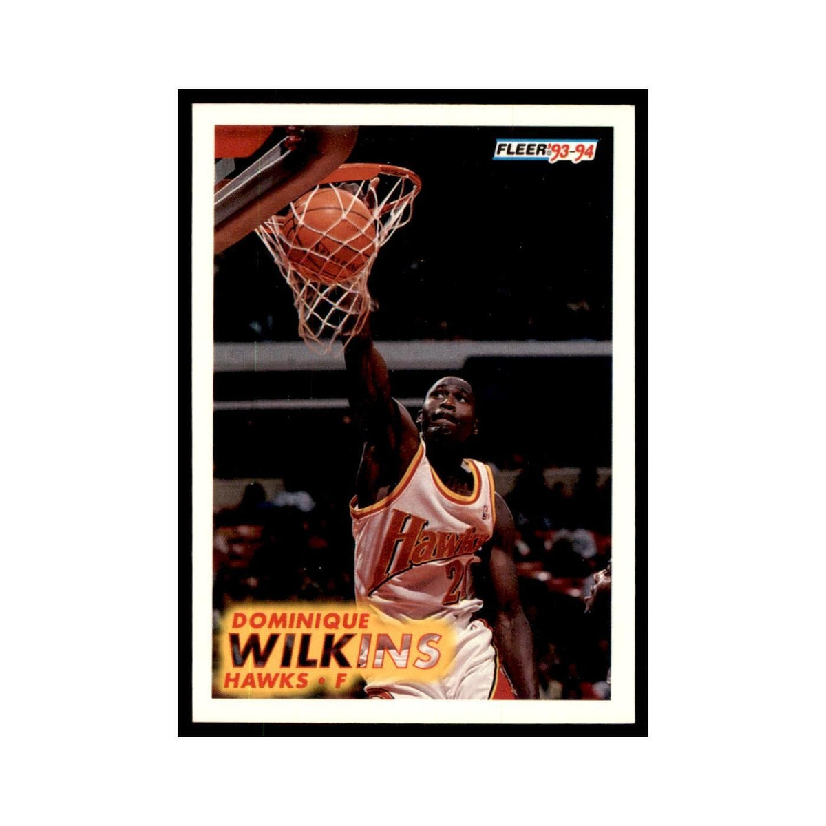 1993 Fleer Dominique Wilkins Basketball Cards #7