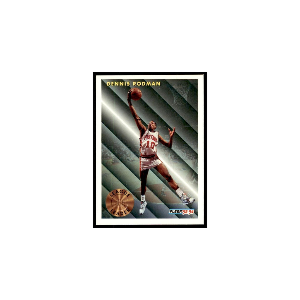 1993 Fleer Dennis Rodman Basketball Cards #227