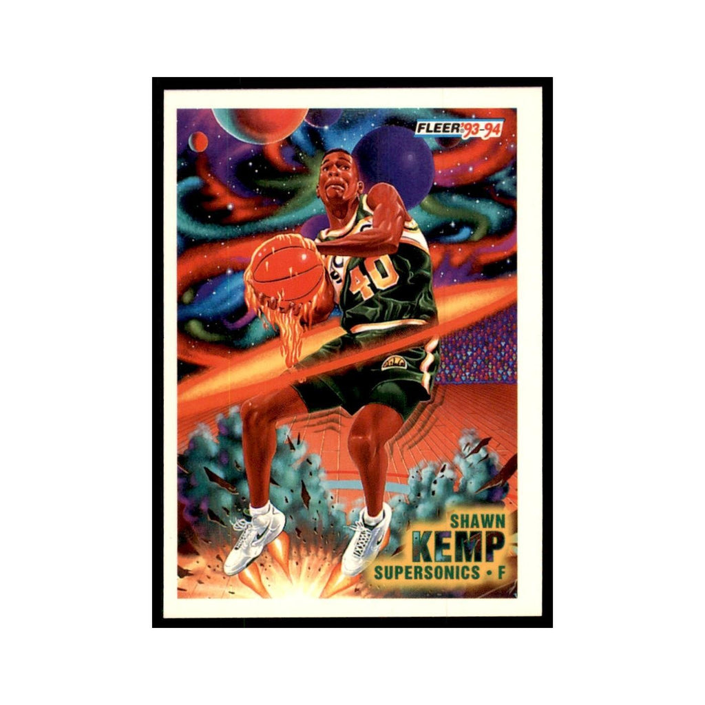 1993 Fleer Shawn Kemp Basketball Cards #233
