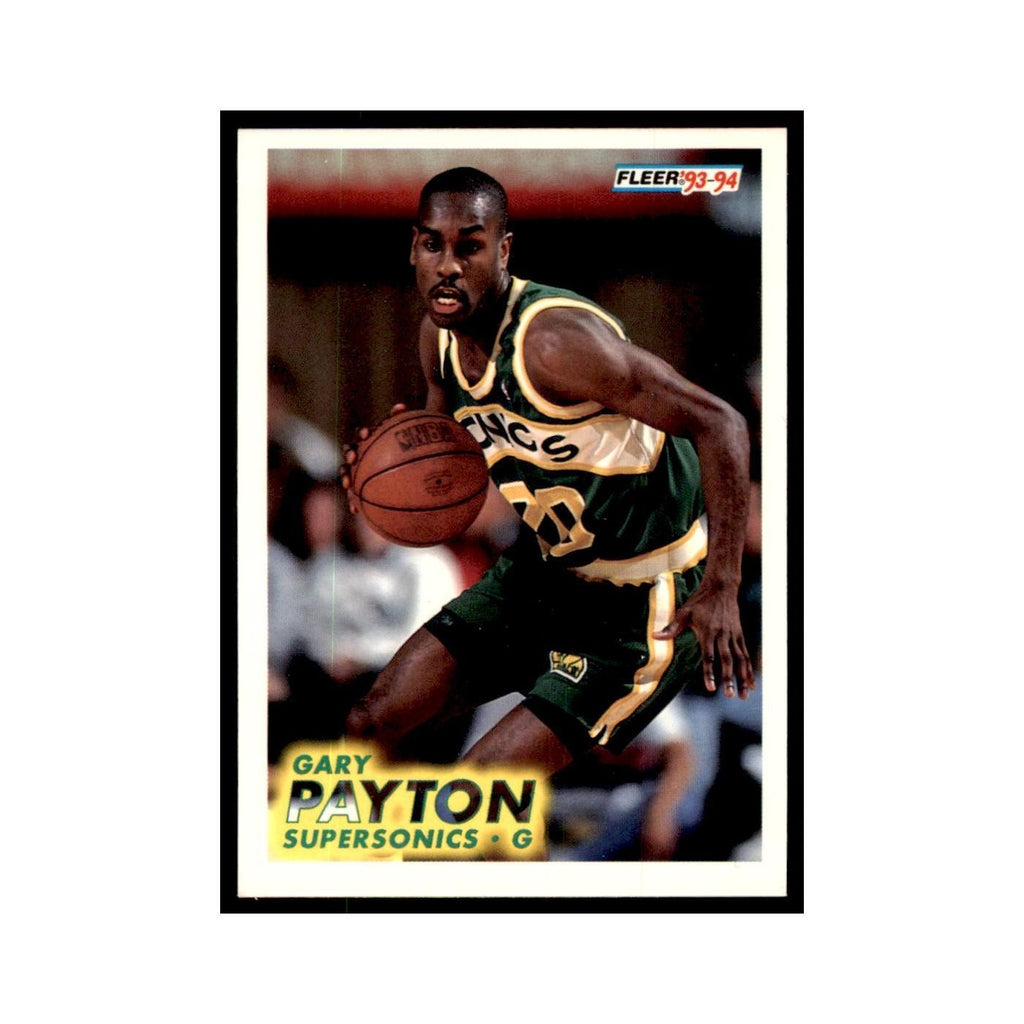 1993 Fleer Gary Payton Basketball Cards #202