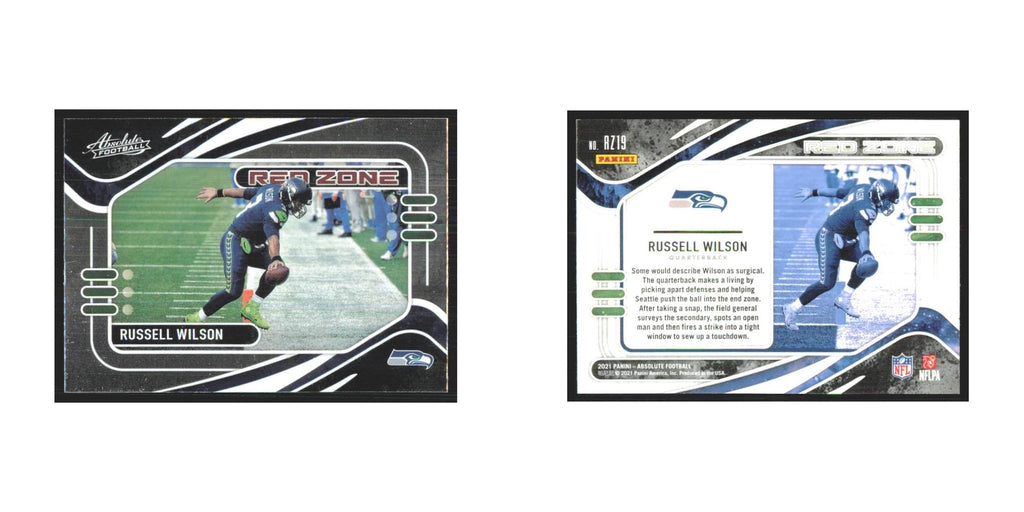 2021 Panini Absolute Russell Wilson Seahawks #RZ19