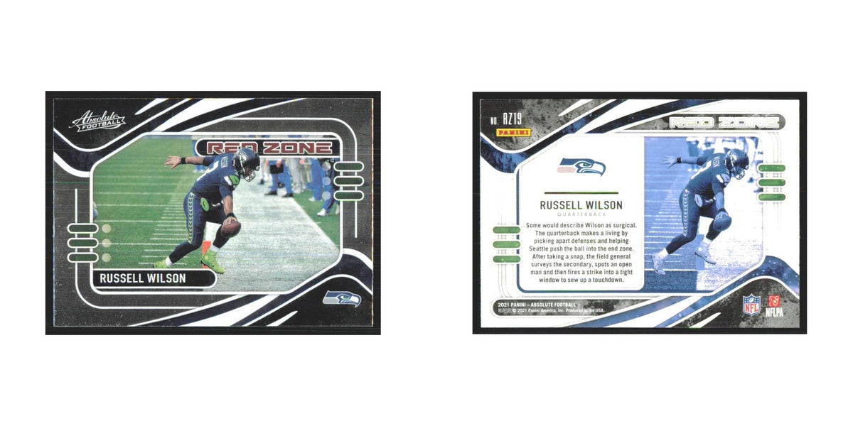 2021 Panini Absolute Russell Wilson Seahawks #RZ19