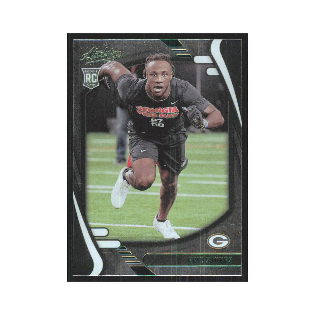 2021 Panini Absolute Green Variation Eric Stokes Packers #175