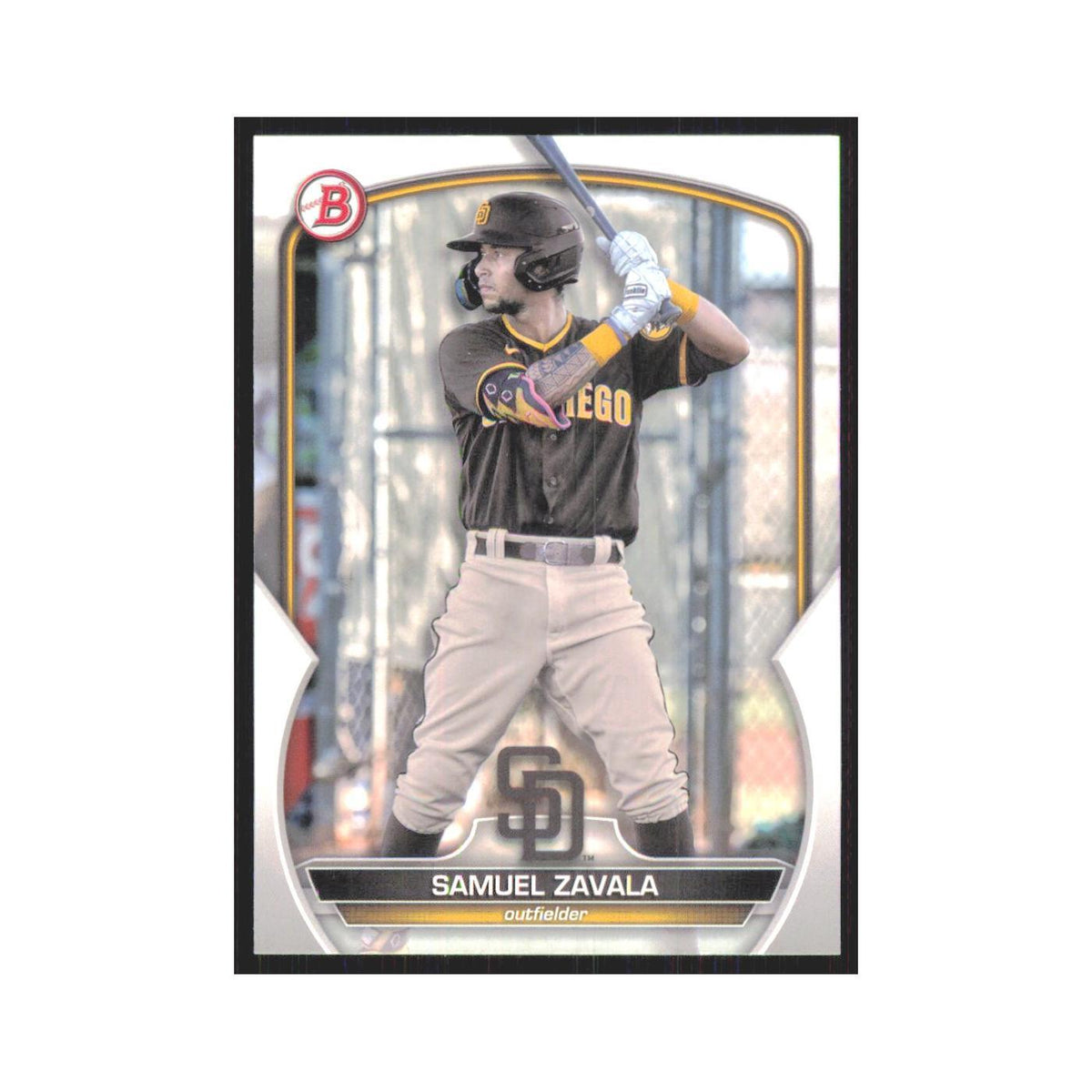 Samuel Zavala 2023 Bowman Prospects #BP-75 San Diego Padres Baseball Card NM