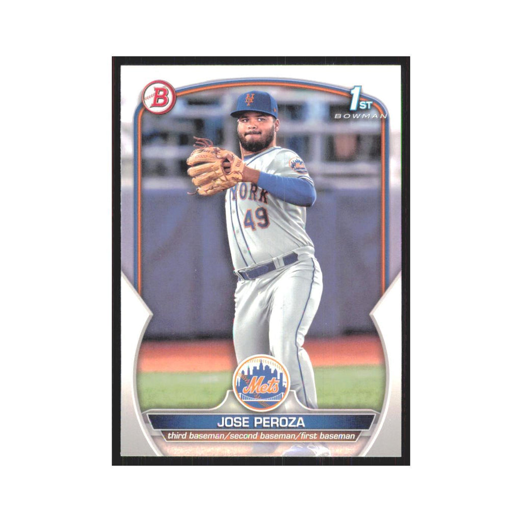 Jose Peroza 2023 Bowman Prospects #BP-149 New York Mets Baseball Card NM