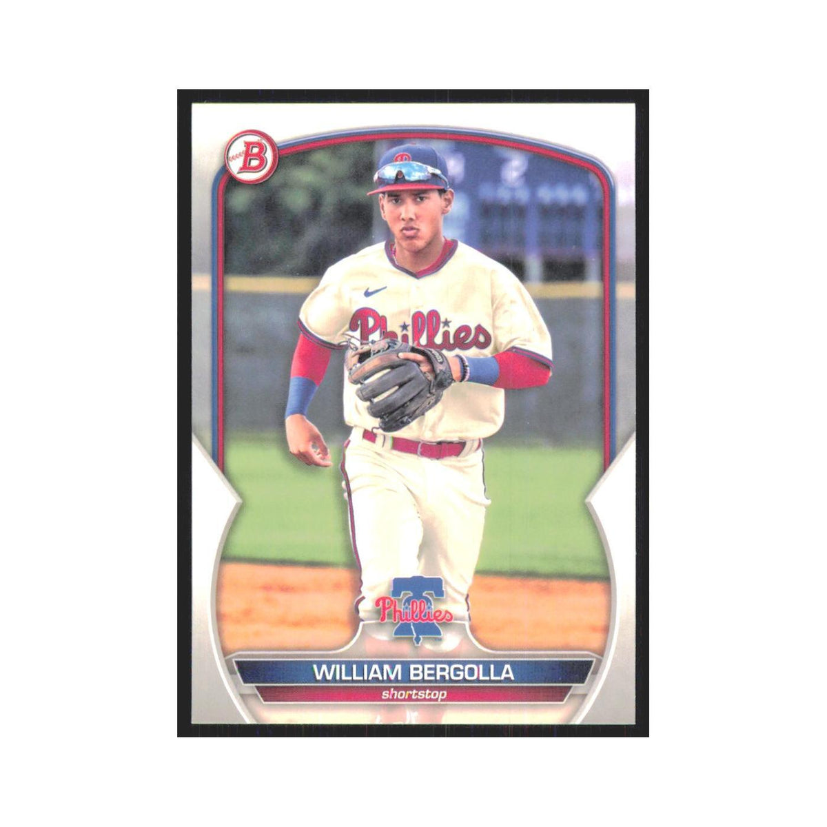 William Bergolla 2023 Bowman Prospects #BP-67 Philadelphia Phillies NM