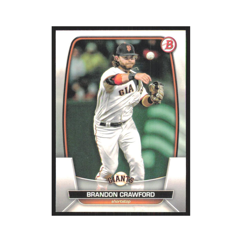 Brandon Crawford 2023 Bowman #50 San Francisco Giants Baseball Card NM