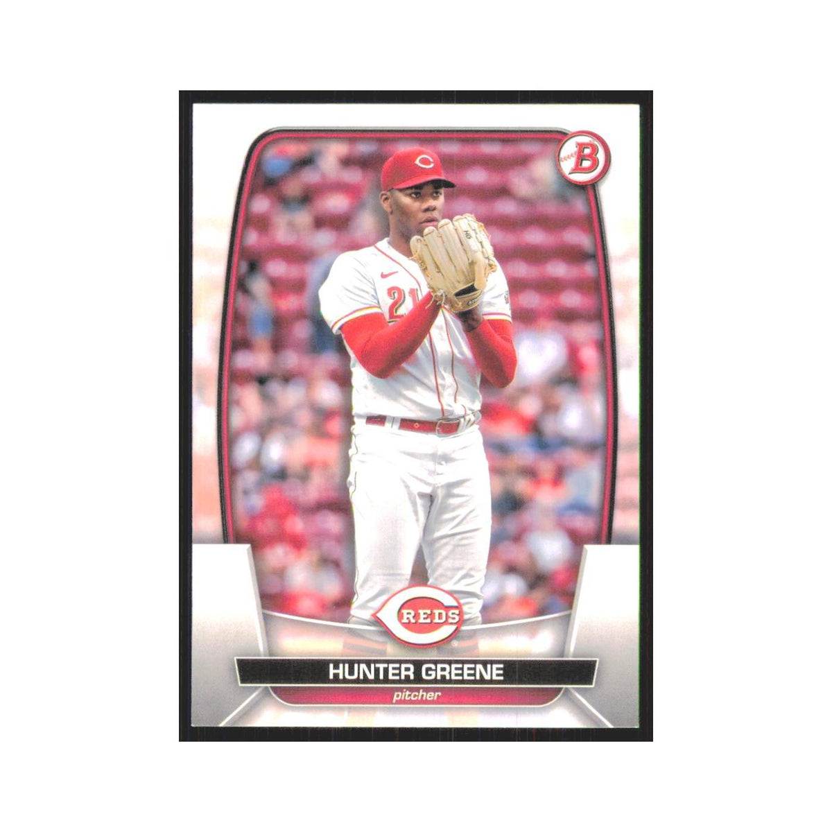 Hunter Greene 2023 Bowman #35 Cincinnati Reds Baseball Card NM