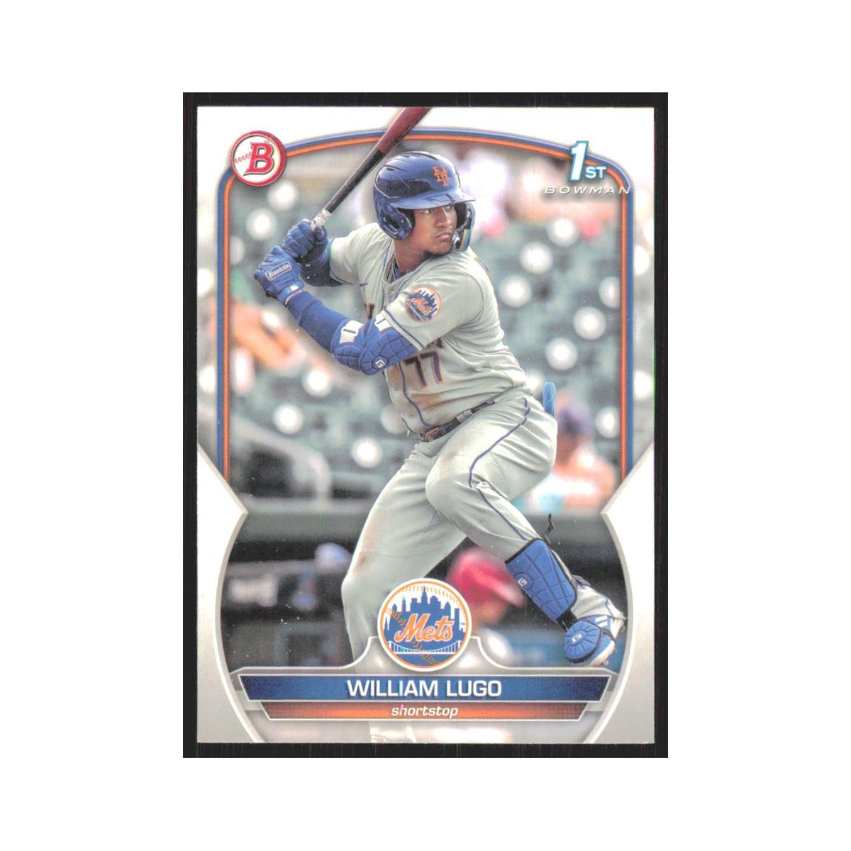 William Lugo 2023 Bowman Prospects #BP-141 New York Mets Baseball Card NM