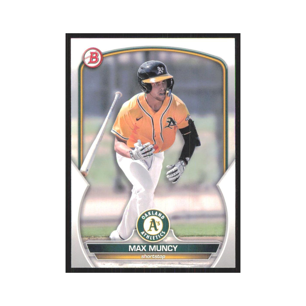 Max Muncy 2023 Bowman Prospects #BP-87 Oakland Athletics Baseball Card NM