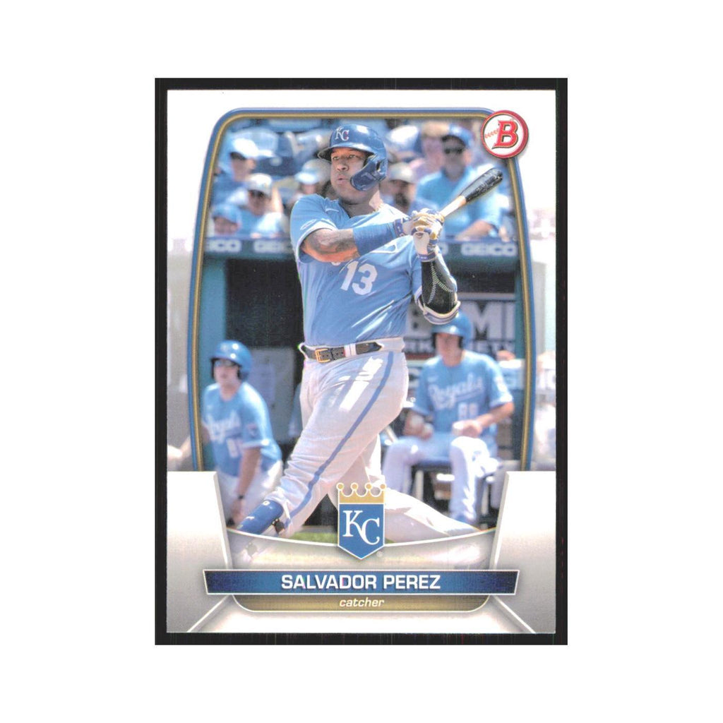 Salvador Perez 2023 Bowman #16 Kansas City Royals Baseball Card NM