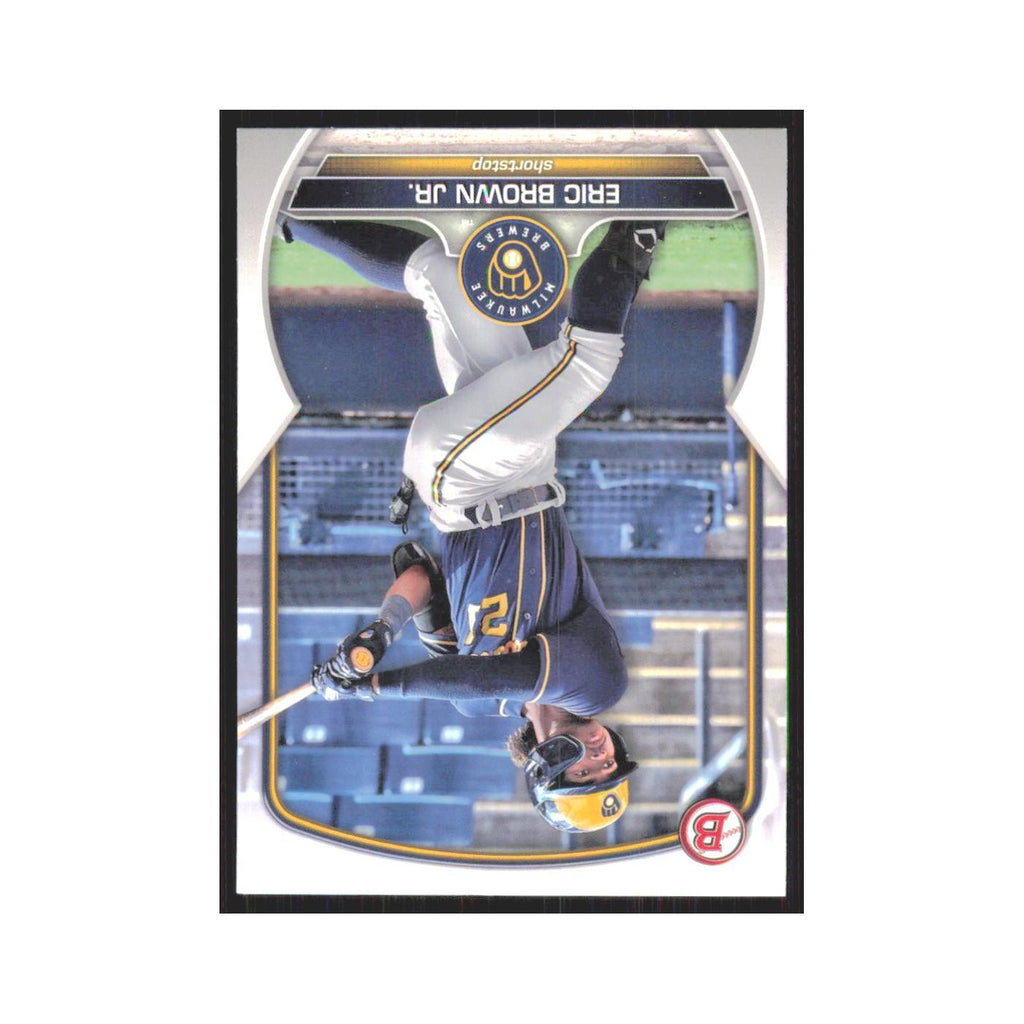 Eric Brown Jr. 2023 Bowman Prospects #BP-41 Milwaukee Brewers Baseball Card NM