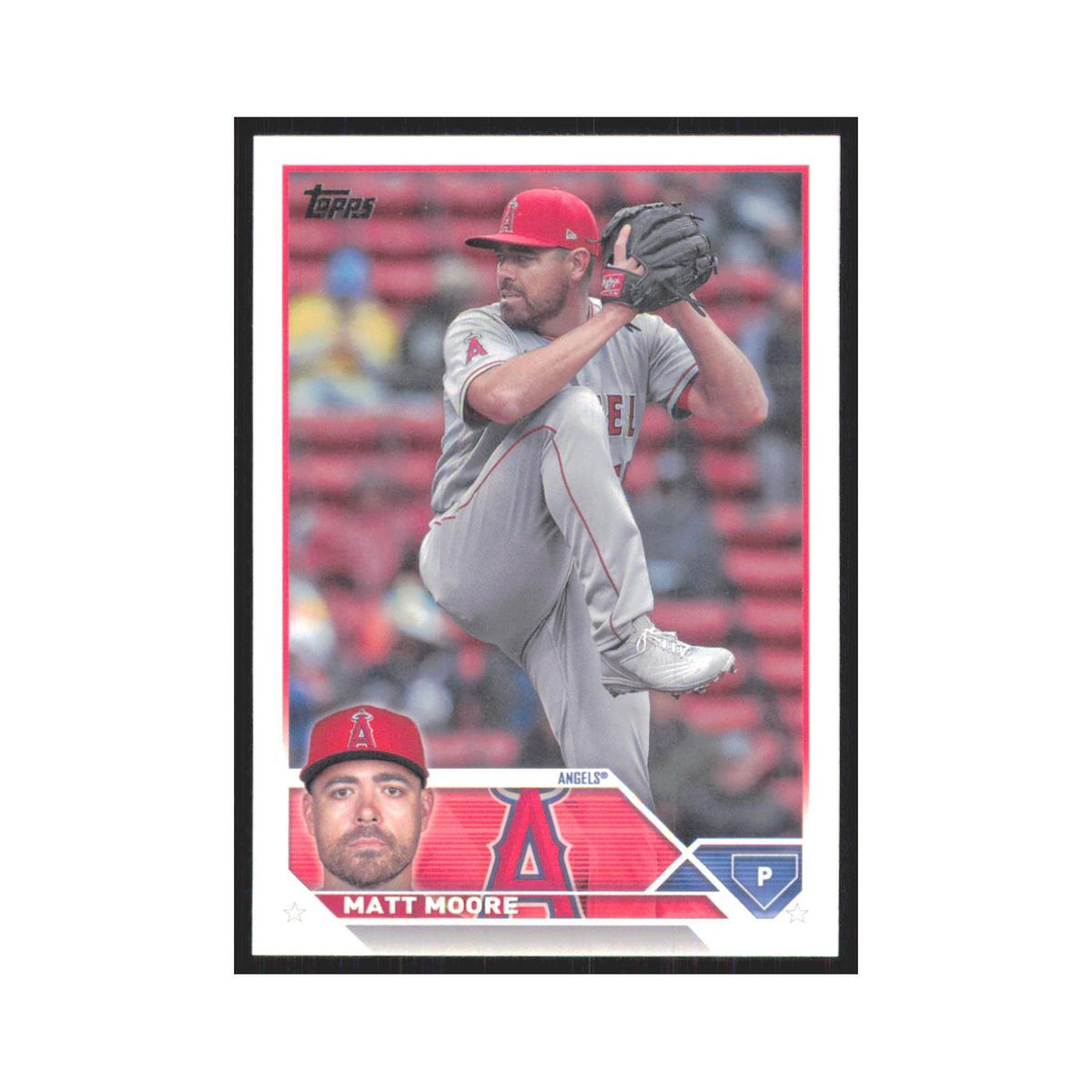 Matt Moore 2023 Topps Update #US274 Los Angeles Angels Baseball Card NM