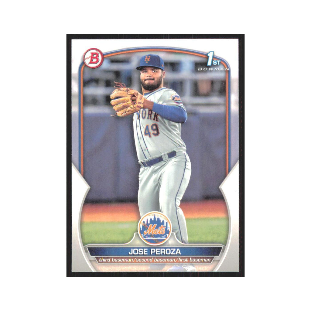 Jose Peroza 2023 Bowman Prospects #BP-149 New York Mets Baseball Card NM