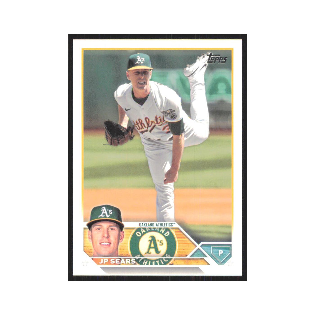JP Sears 2023 Topps Update #US323 Oakland Athletics Baseball Card NM
