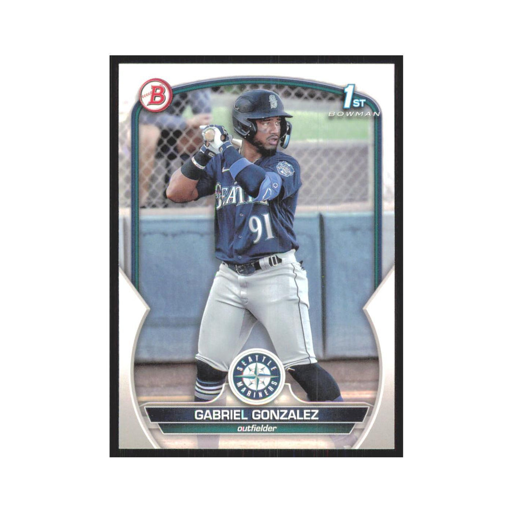 Gabriel Gonzalez 2023 Bowman Prospects #BP-133 Seattle Mariners Baseball Card NM