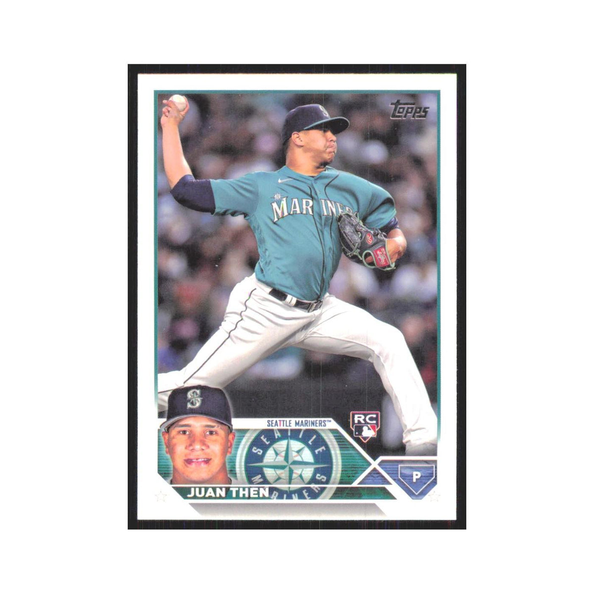 Juan Then Rookie 2023 Topps Update #US112 Seattle Mariners Baseball Card NM