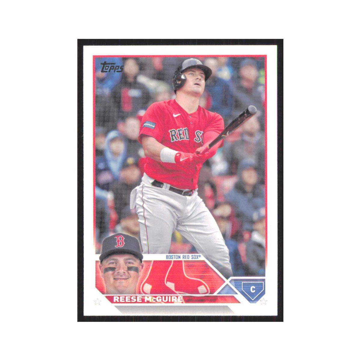 Reese McGuire 2023 Topps Update #US115 Boston Red Sox Baseball Card NM
