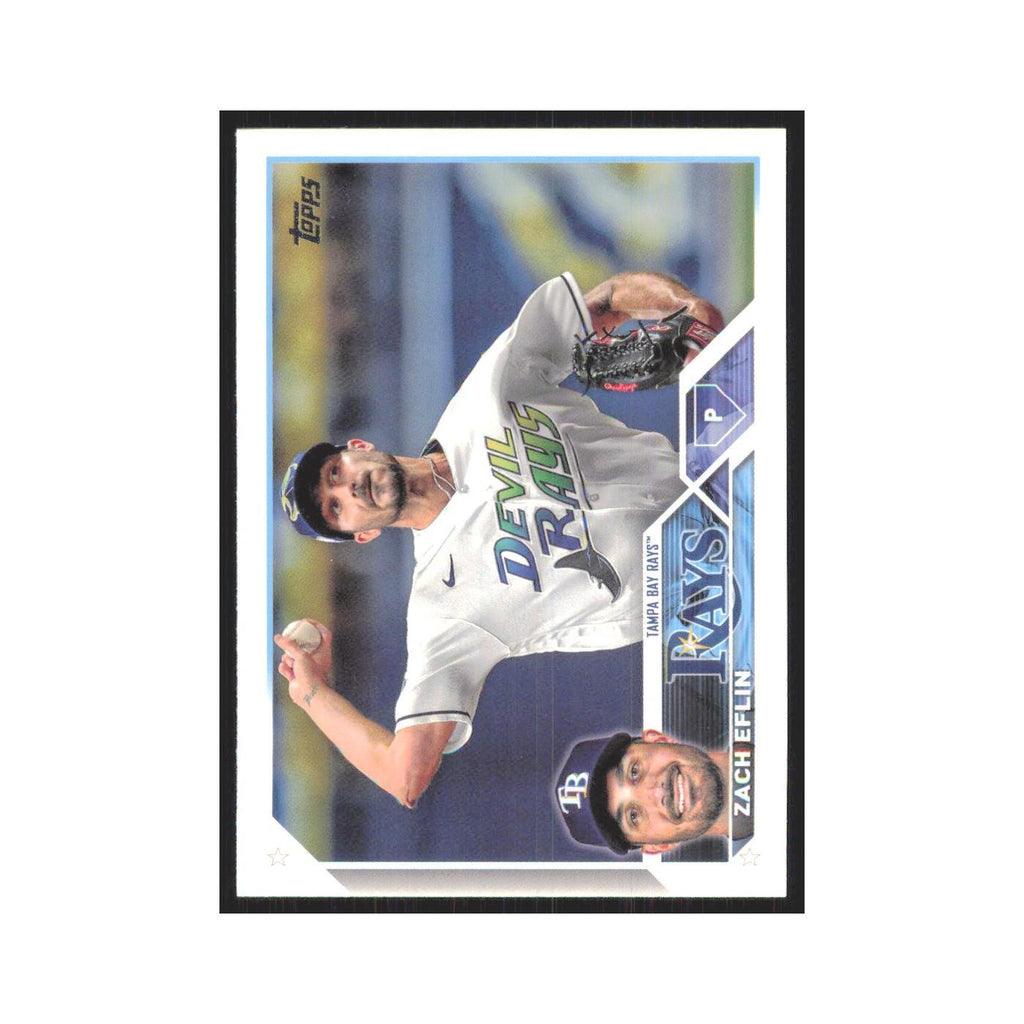 Zach Eflin 2023 Topps Update #US254 Tampa Bay Rays Baseball Card NM