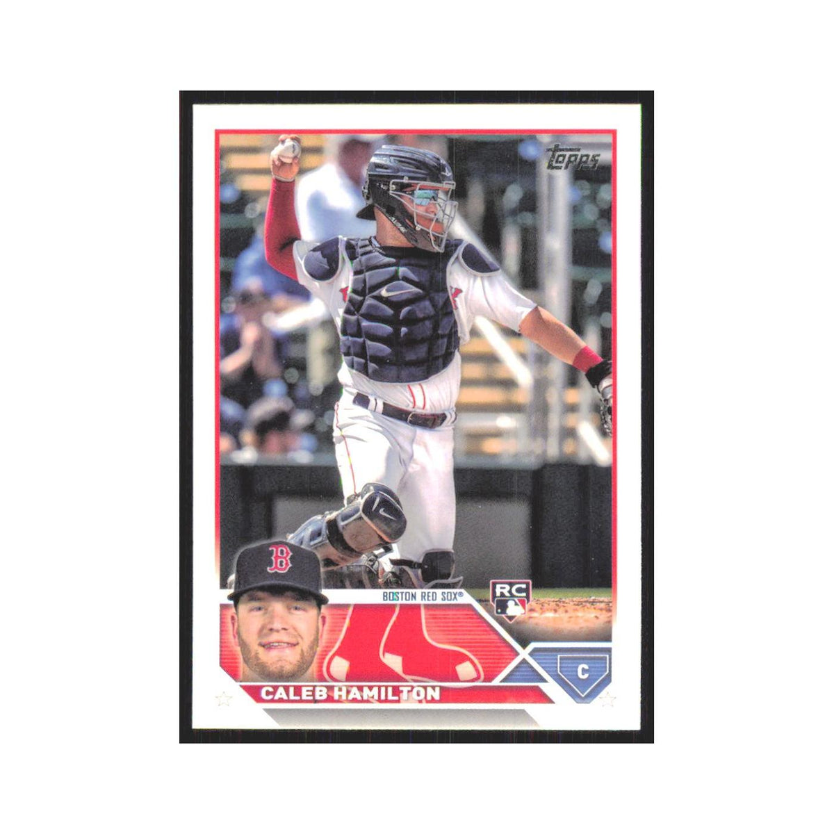Caleb Hamilton Rookie 2023 Topps Update #US160 Boston Red Sox Baseball Card NM