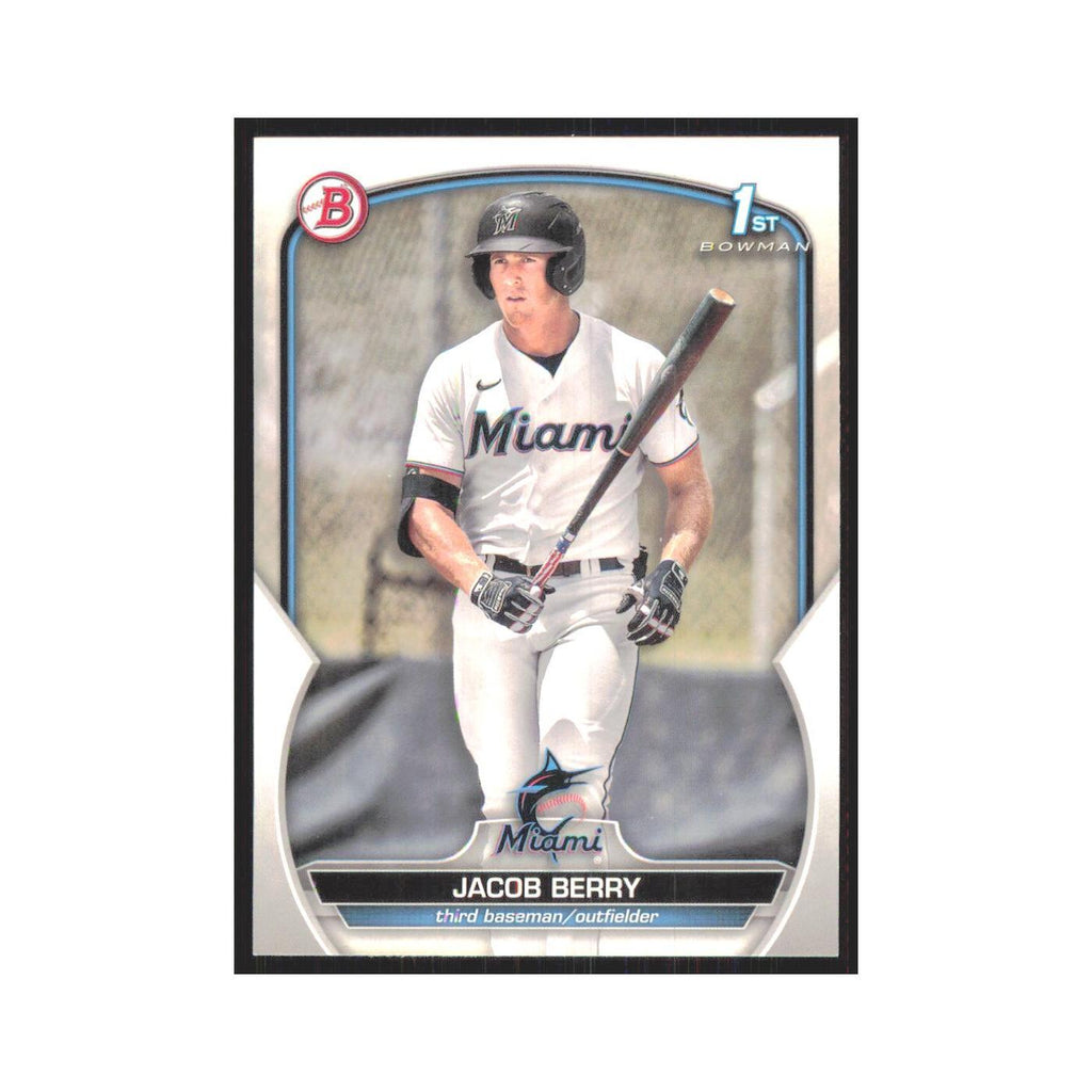 Jacob Berry 2023 Bowman Prospects #BP-108 Miami Marlins Baseball Card NM