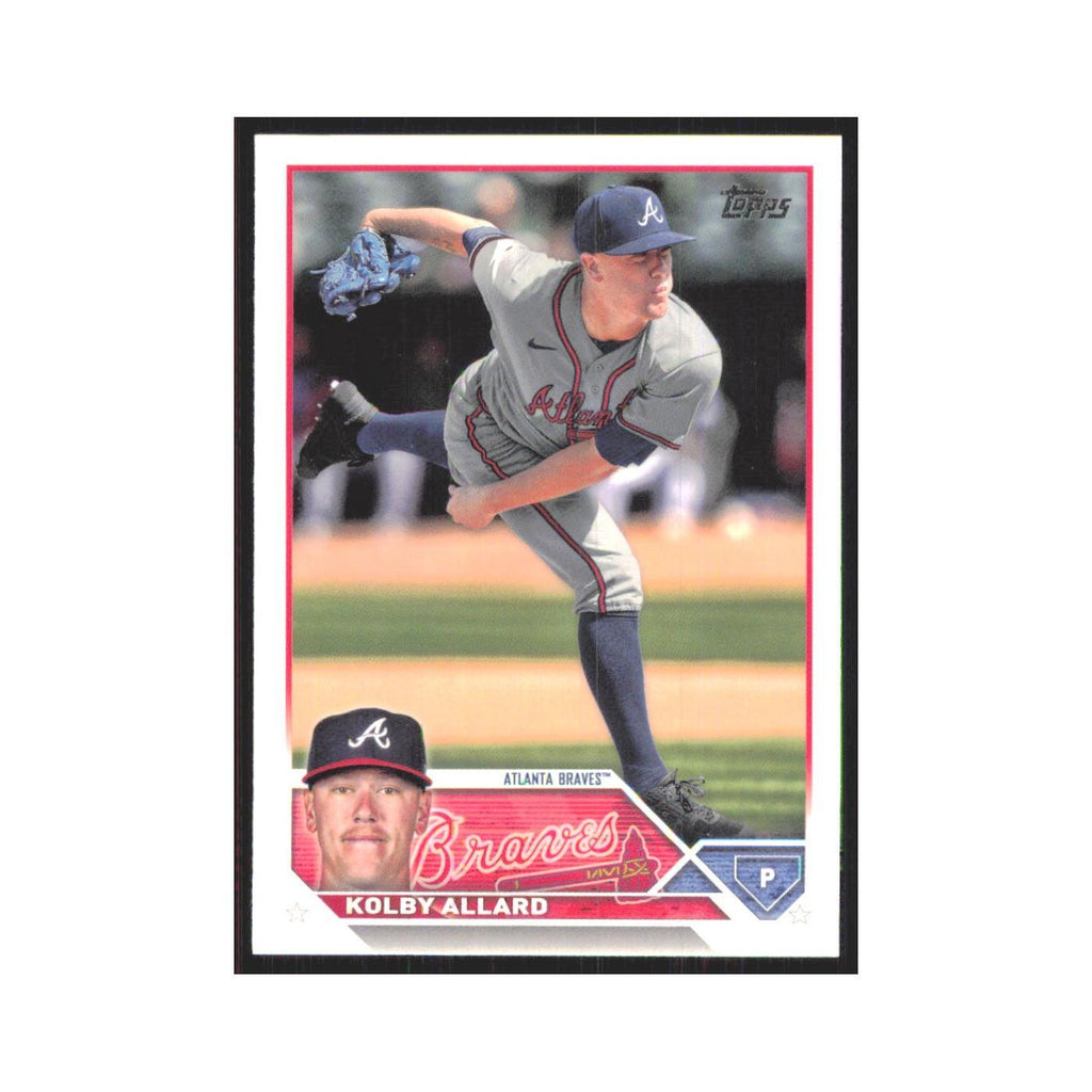 Kolby Allard 2023 Topps Update #US209 Atlanta Braves Baseball Card NM