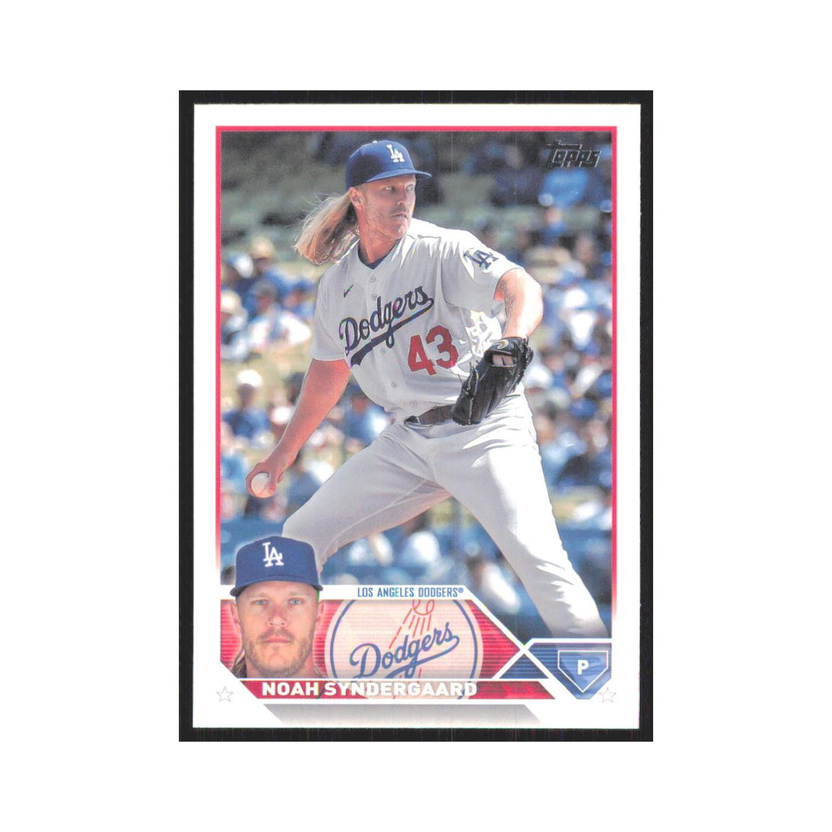 Noah Syndergaard 2023 Topps Update #US150 Los Angeles Dodgers Baseball Card NM