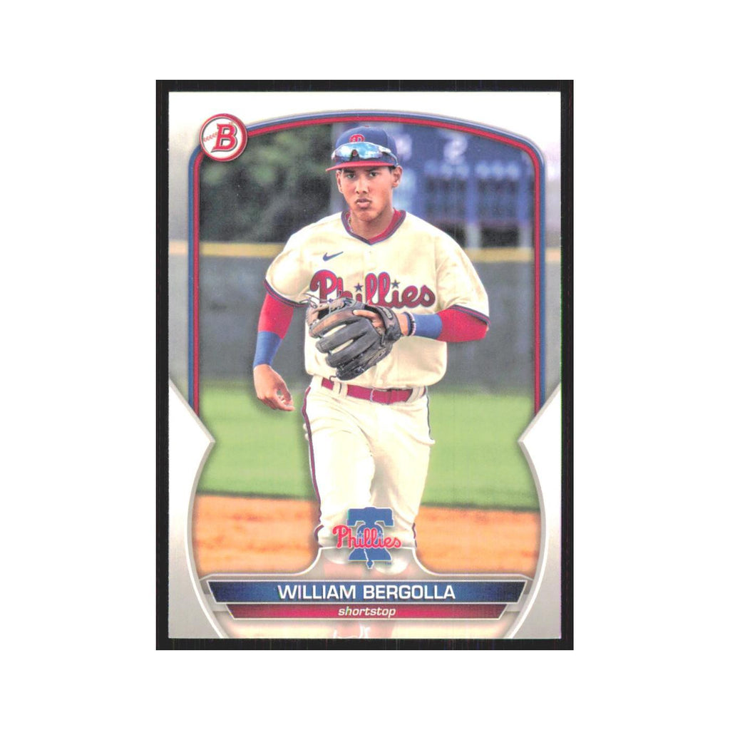 William Bergolla 2023 Bowman Prospects #BP-67 Philadelphia Phillies NM