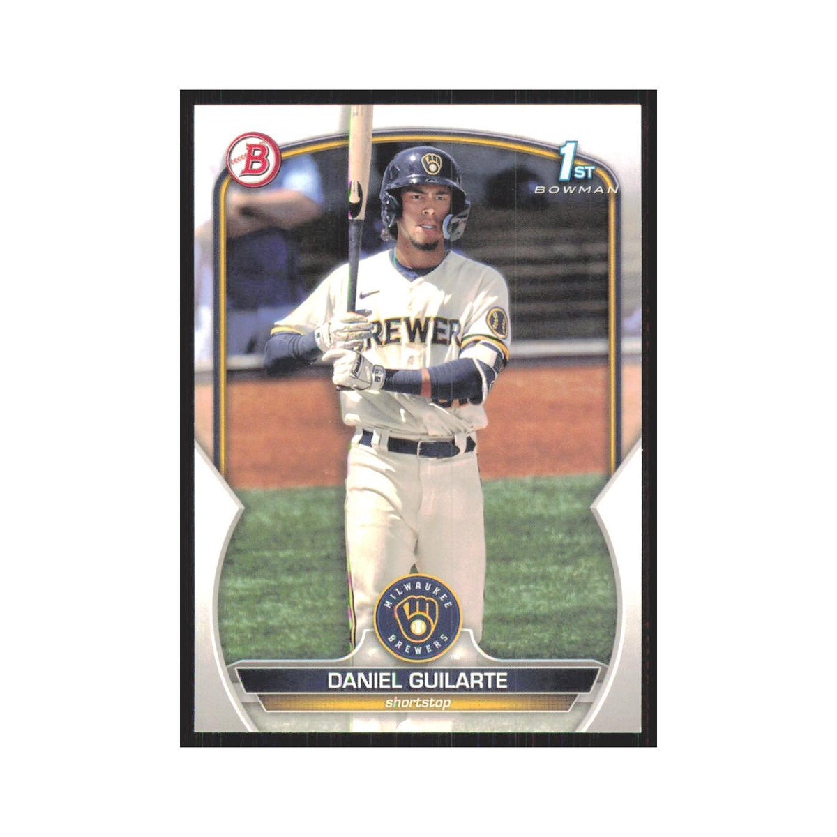 Daniel Guilarte 2023 Bowman Prospects #BP-21 Milwaukee Brewers Baseball Card NM