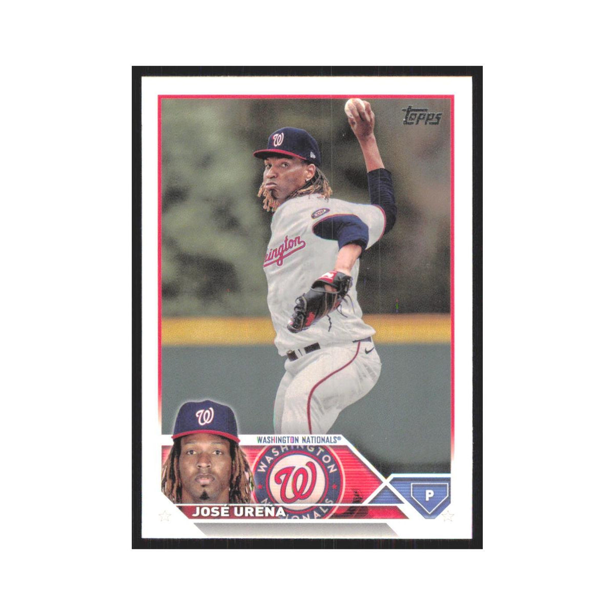 Jose Urena 2023 Topps Update #US68 Washington Nationals Baseball Card NM