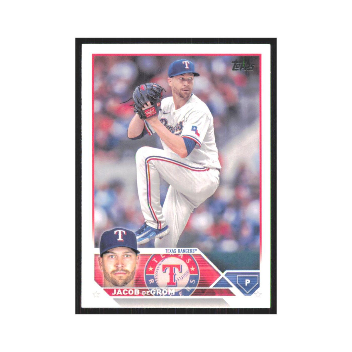 Jacob deGrom 2023 Topps Update #US100 Texas Rangers Baseball Card NM