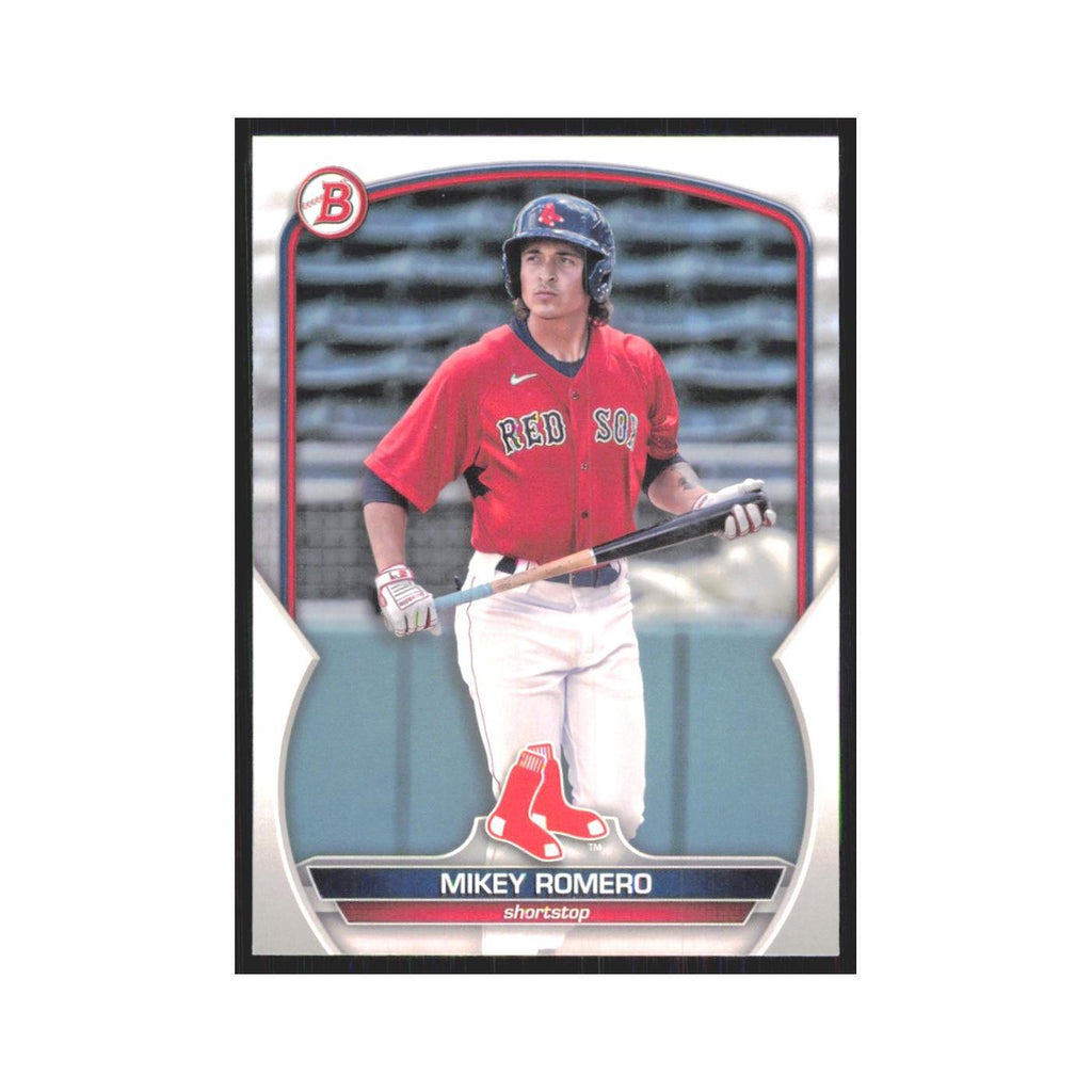 Mikey Romero 2023 Bowman Prospects #BP-69 Boston Red Sox Baseball Card NM