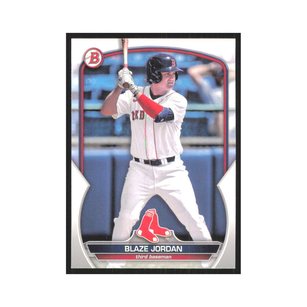 Blaze Jordan 2023 Bowman Prospects #BP-101 Boston Red Sox Baseball Card NM