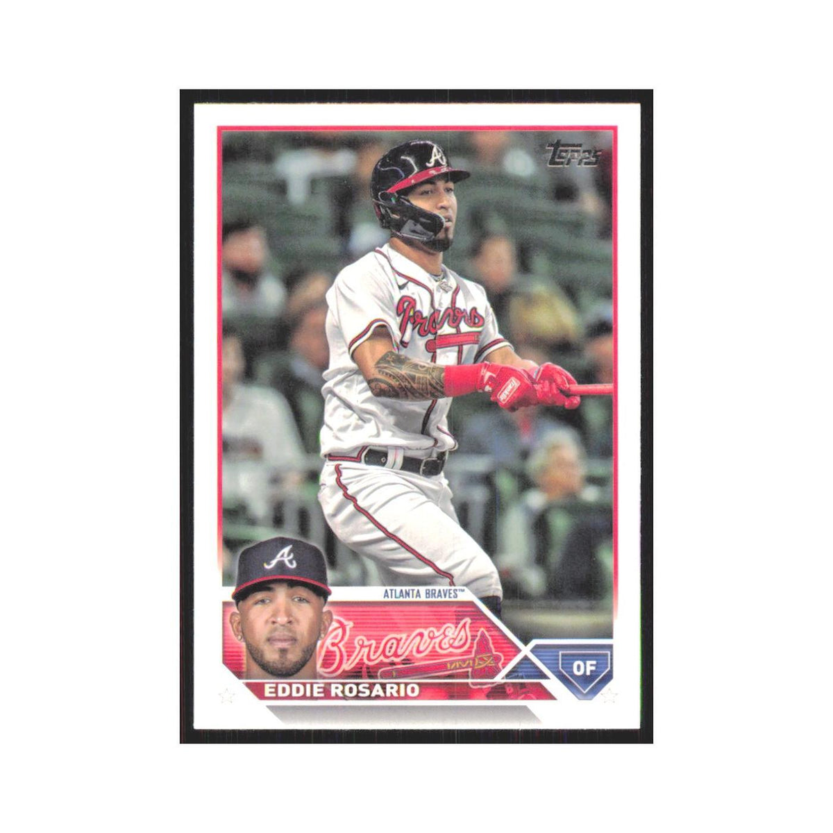 Eddie Rosario 2023 Topps Update #US95 Atlanta Braves Baseball Card NM