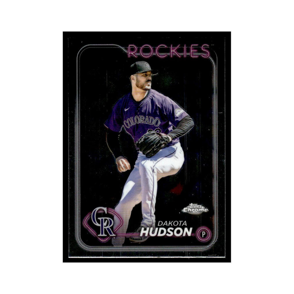 Dakota Hudson 2024 Topps Chrome Update #USC79 Colorado Rockies Baseball Card NM