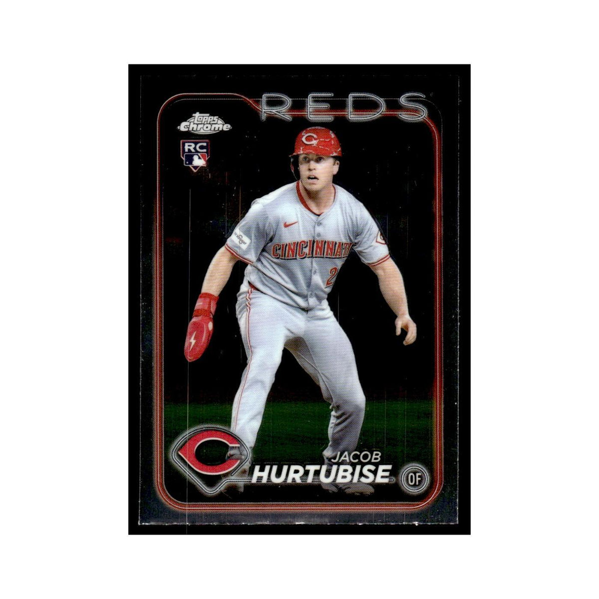 Jacob Hurtubise Rookie 2024 Topps Chrome Update #USC141 Cincinnati Reds NM