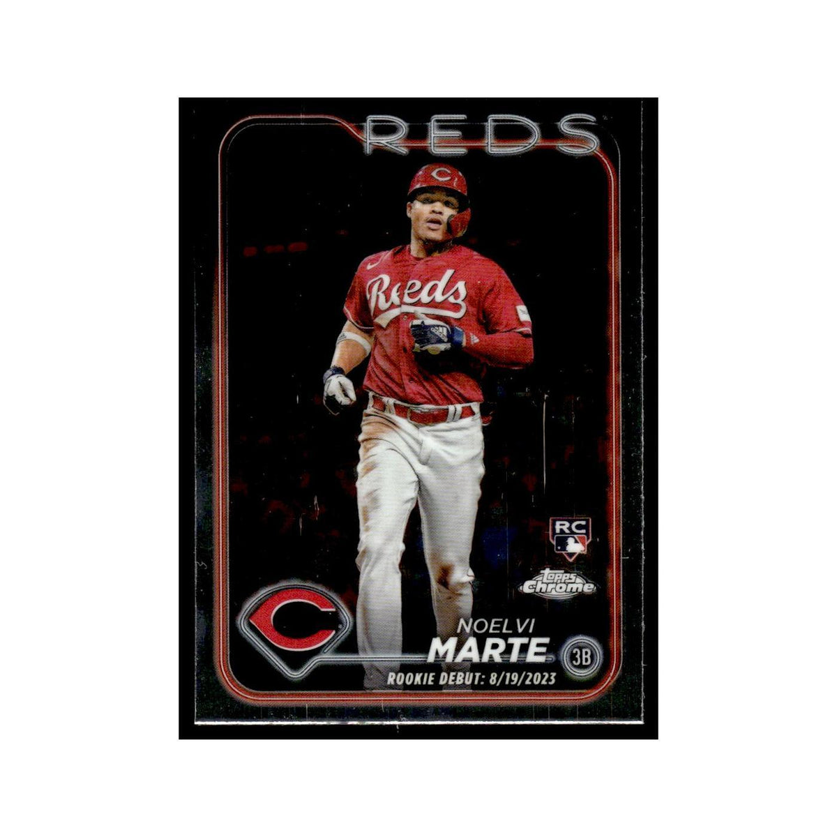Noelvi Marte Rookie 2024 Topps Chrome Update #USC91 Cincinnati Reds NM