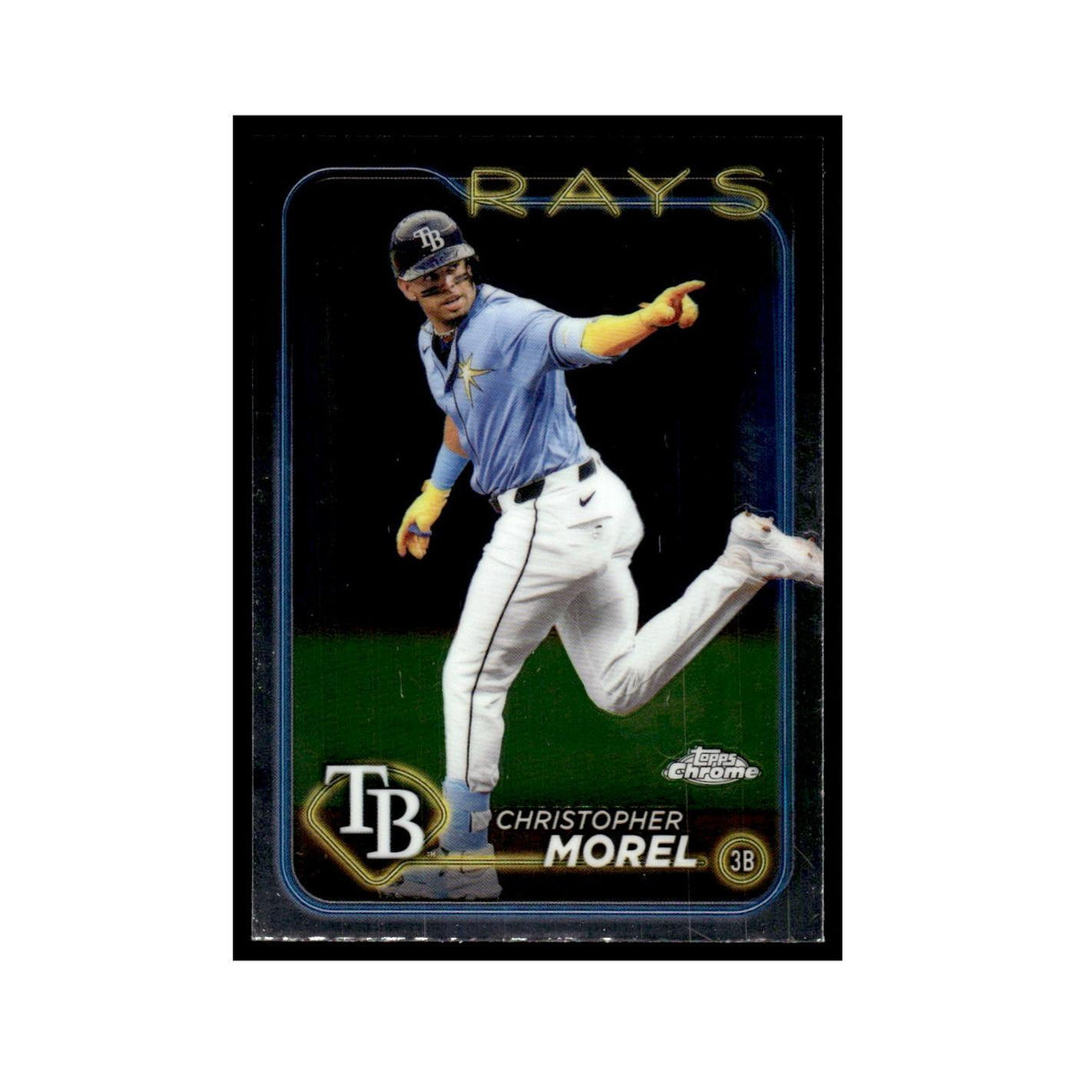 Christopher Morel 2024 Topps Chrome Update #USC3 Tampa Bay Rays Baseball Card NM