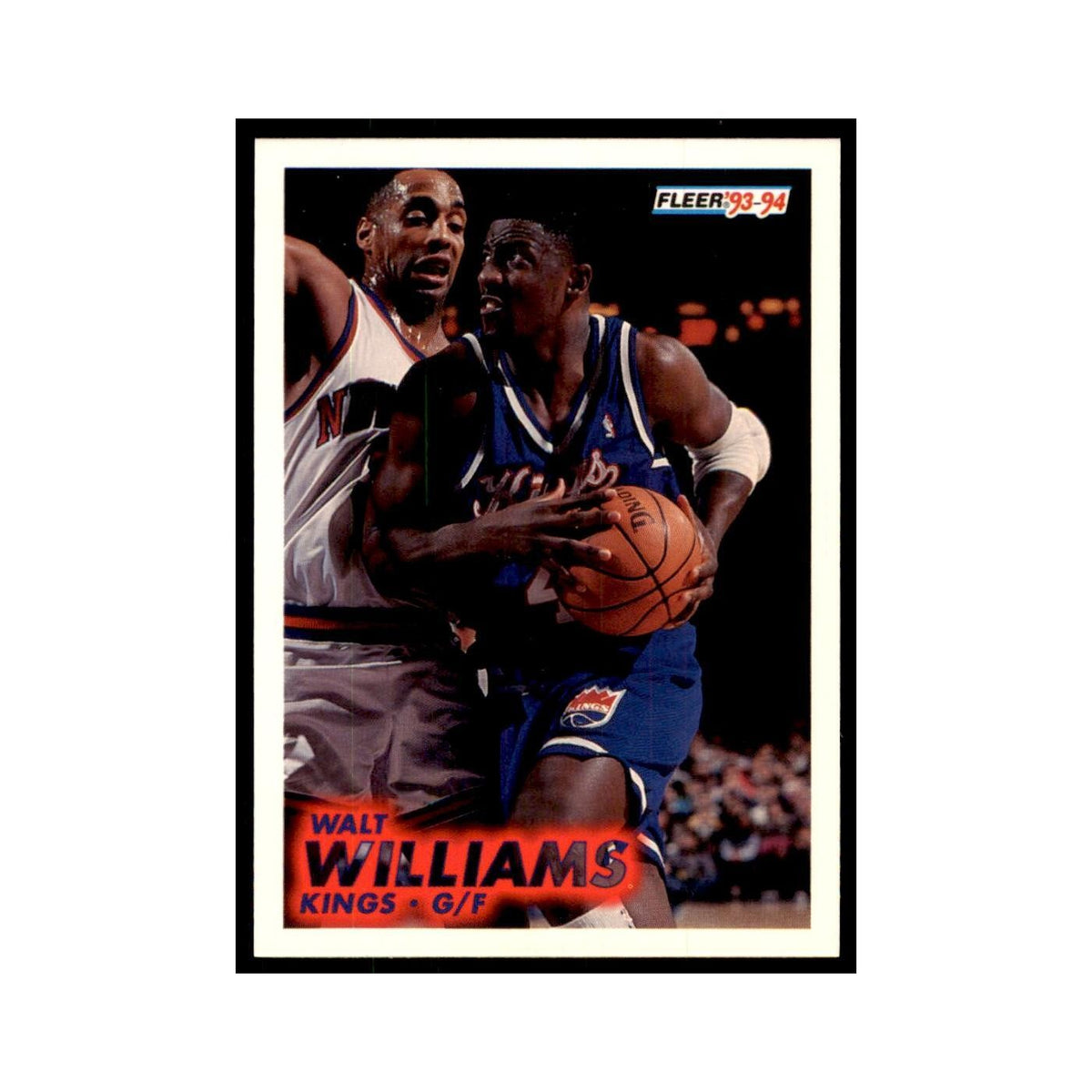 1993 Fleer Walt Williams Basketball Cards #187