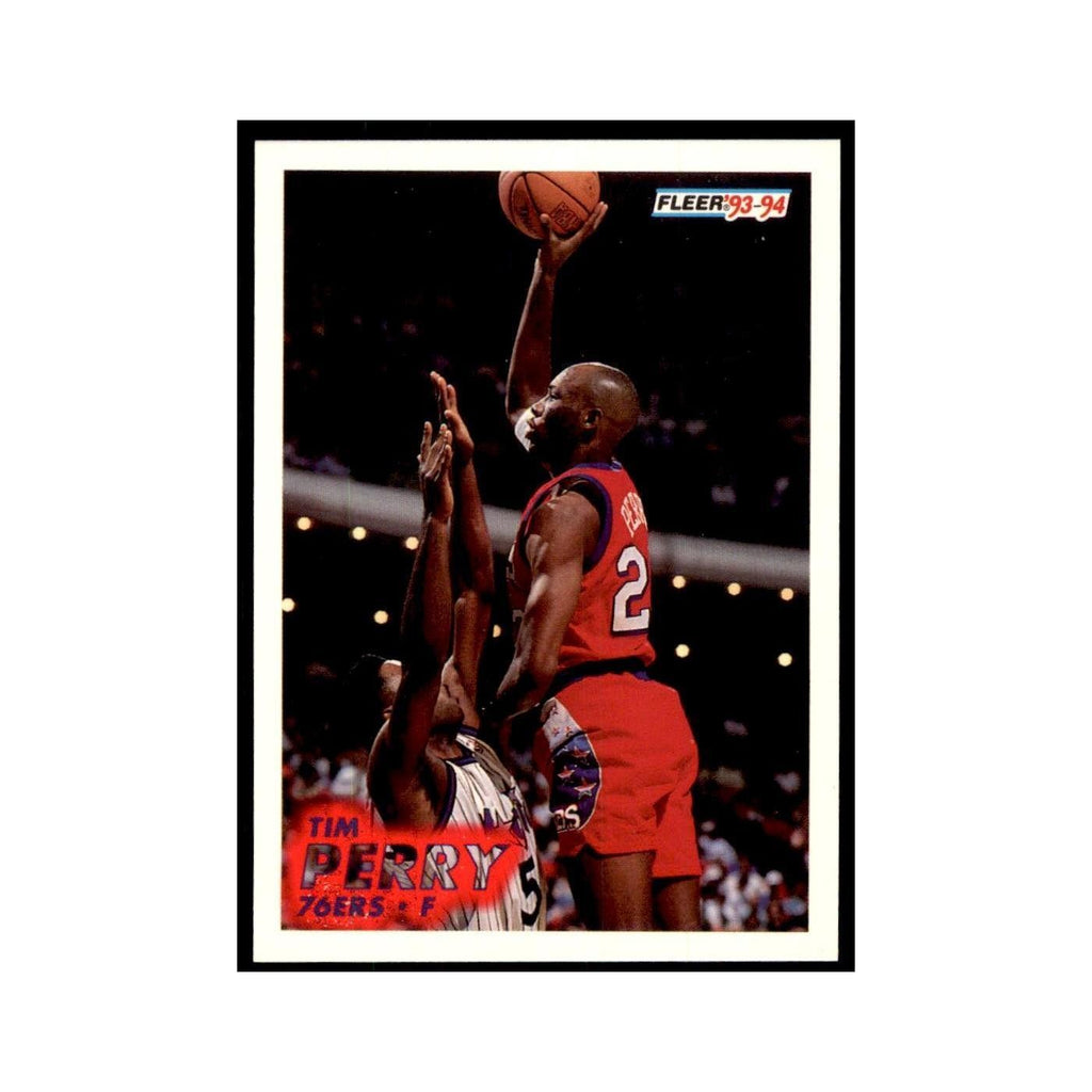 1993 Fleer Tim Perry Basketball Cards #160