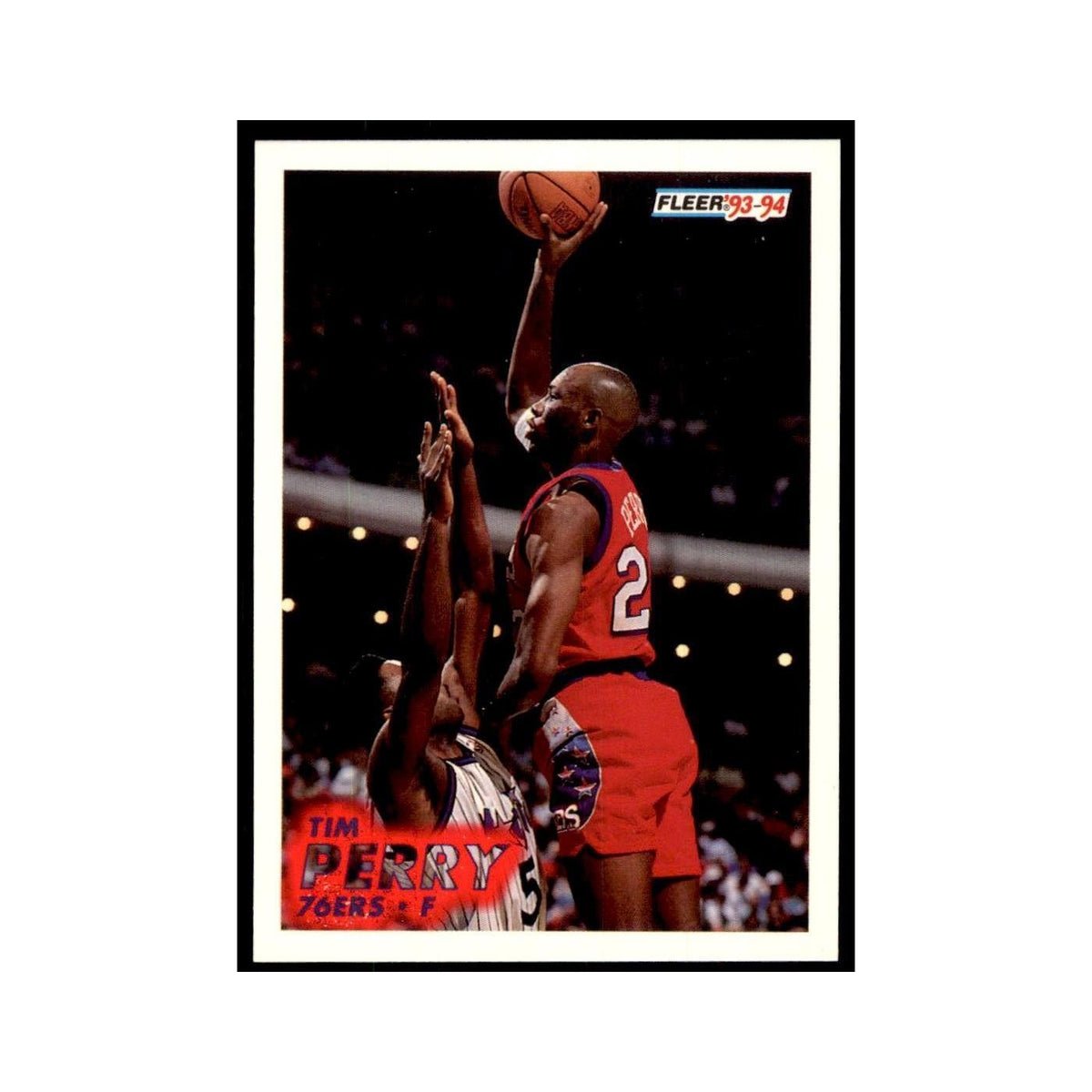 1993 Fleer Tim Perry Basketball Cards #160