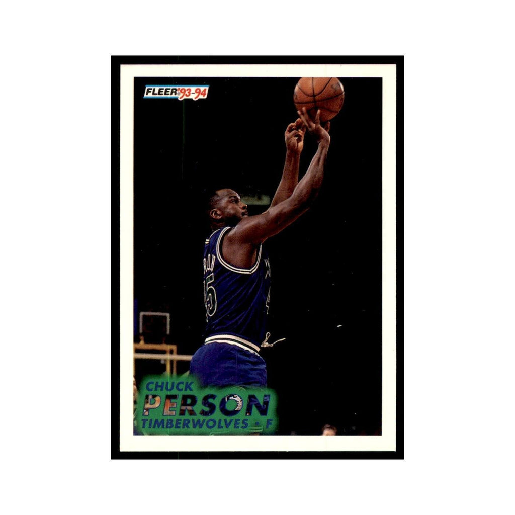 1993 Fleer Chuck Person Basketball Cards #125