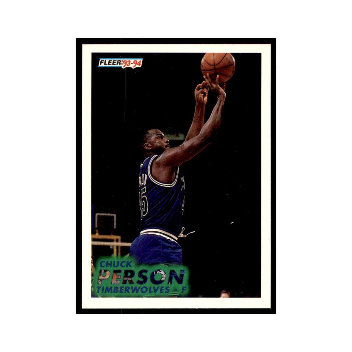 1993 Fleer Chuck Person Basketball Cards #125