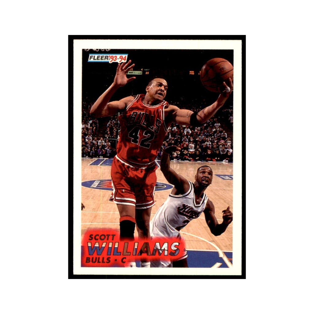 1993 Fleer Scott Williams Basketball Cards #33