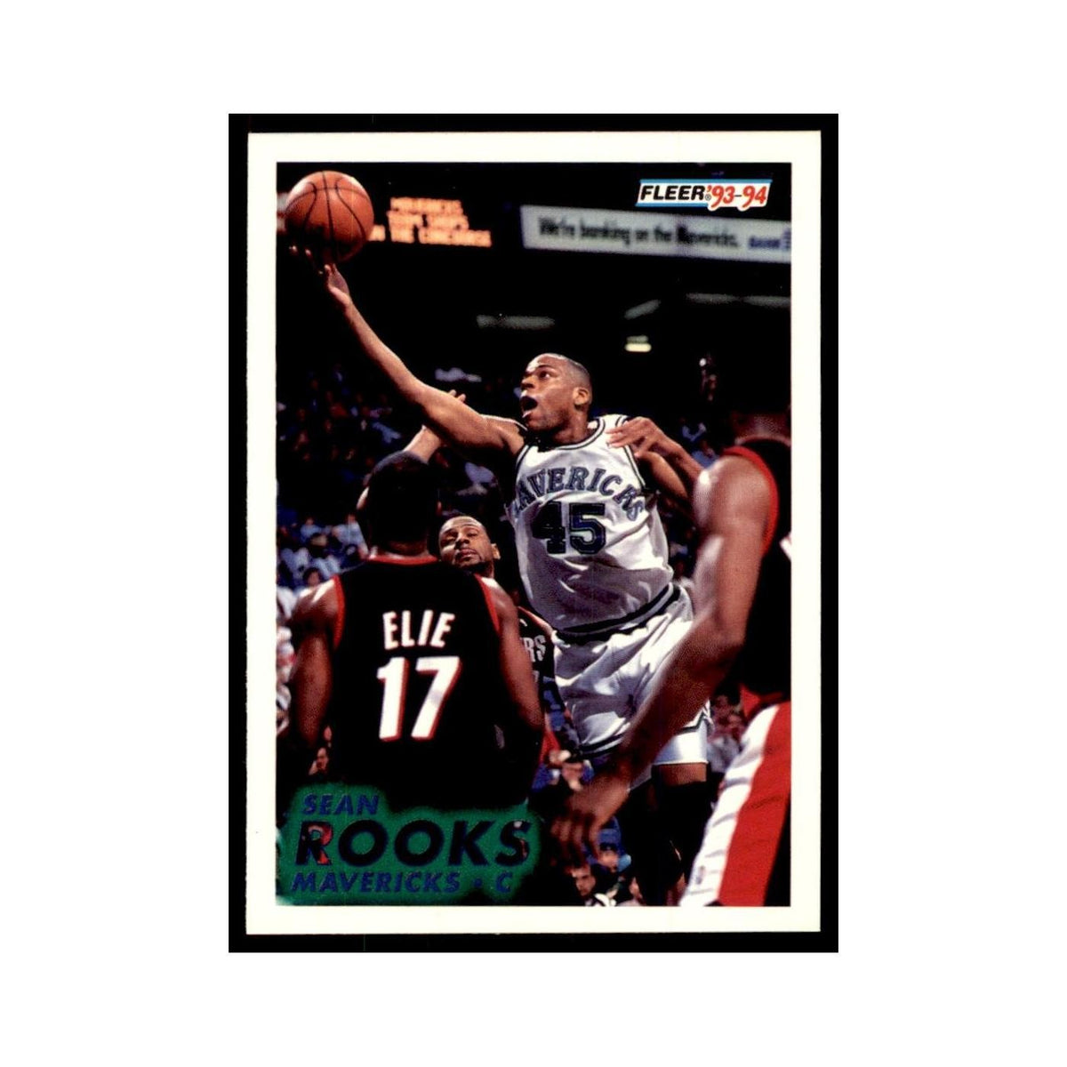 1993 Fleer Sean Rooks Basketball Cards #47