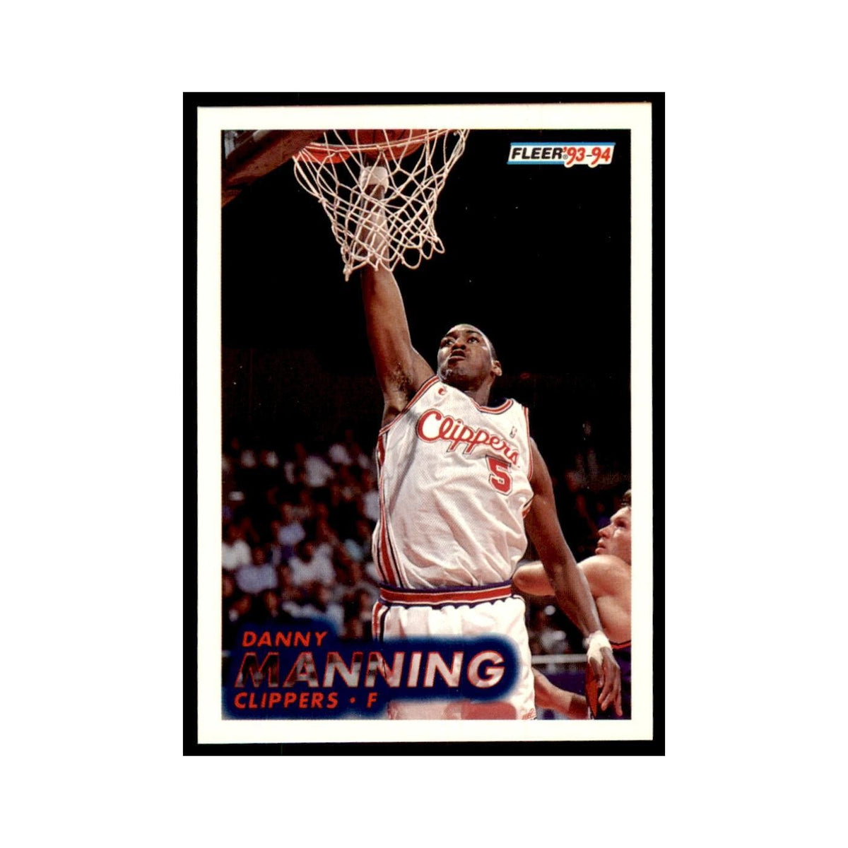 1993 Fleer Danny Manning Basketball Cards #93